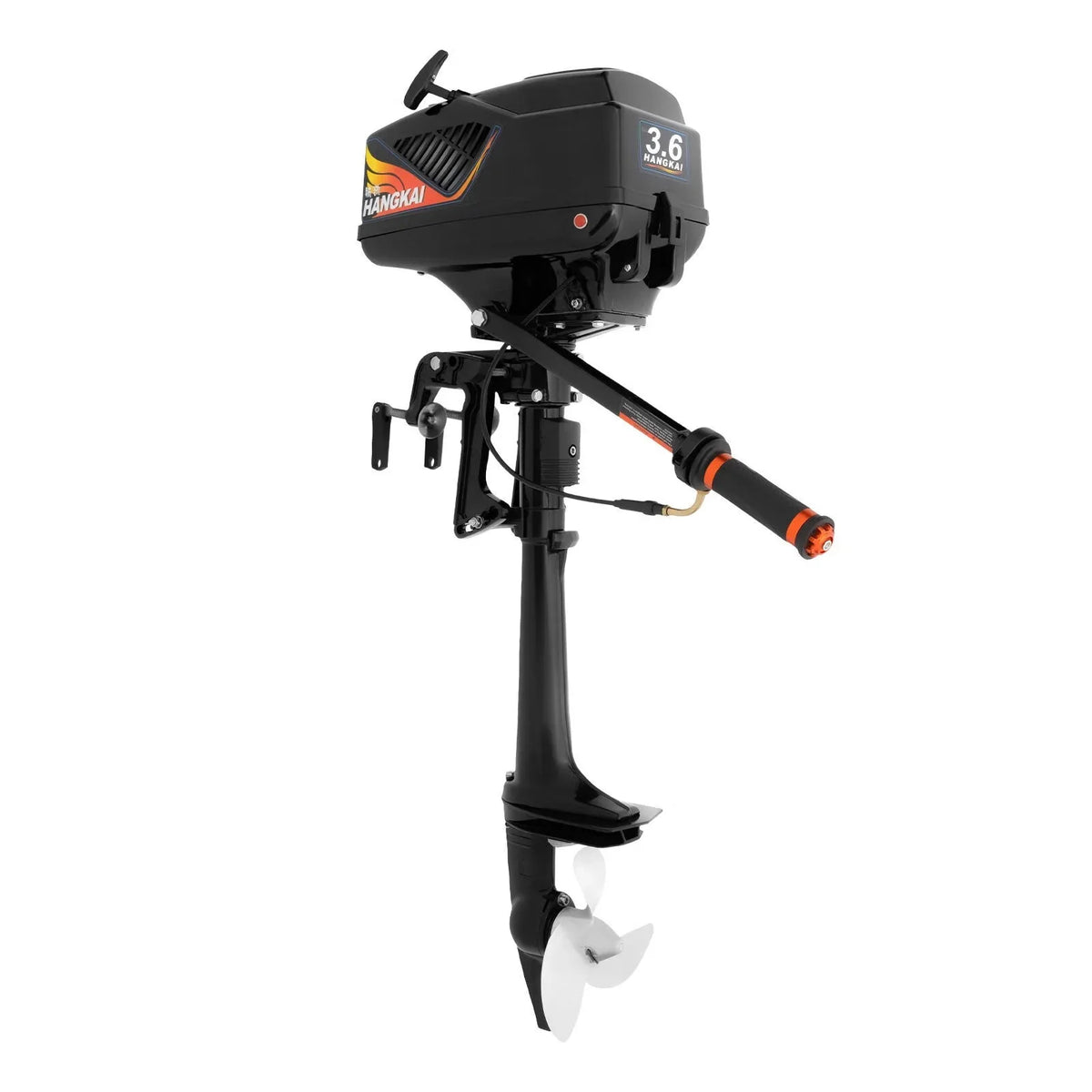 Engine Boat Motor Aquaculture Fishing Stroke Boat Outdoor 3.6HP Adventure Motor,Trolling WUZSTAR Outboard 2 for