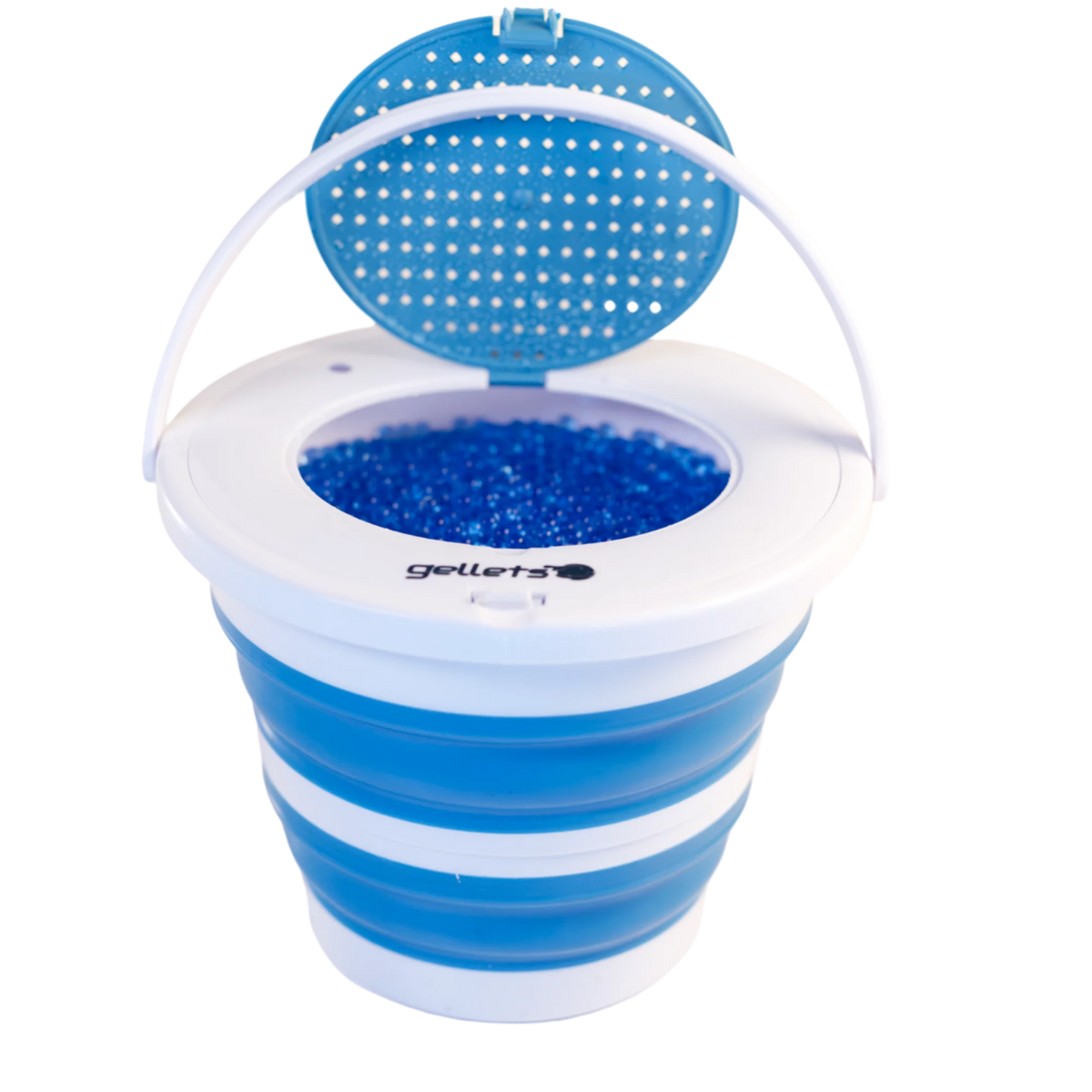 Gellet Blaster Tub, 1.5 15,000+ - Holds Gel Blue, Gallon Gellets Ammo Collapsible