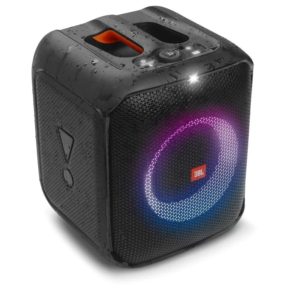 Essential w Portable Partybox Compact JBL Mics LED+Wireless Party Speaker Encore
