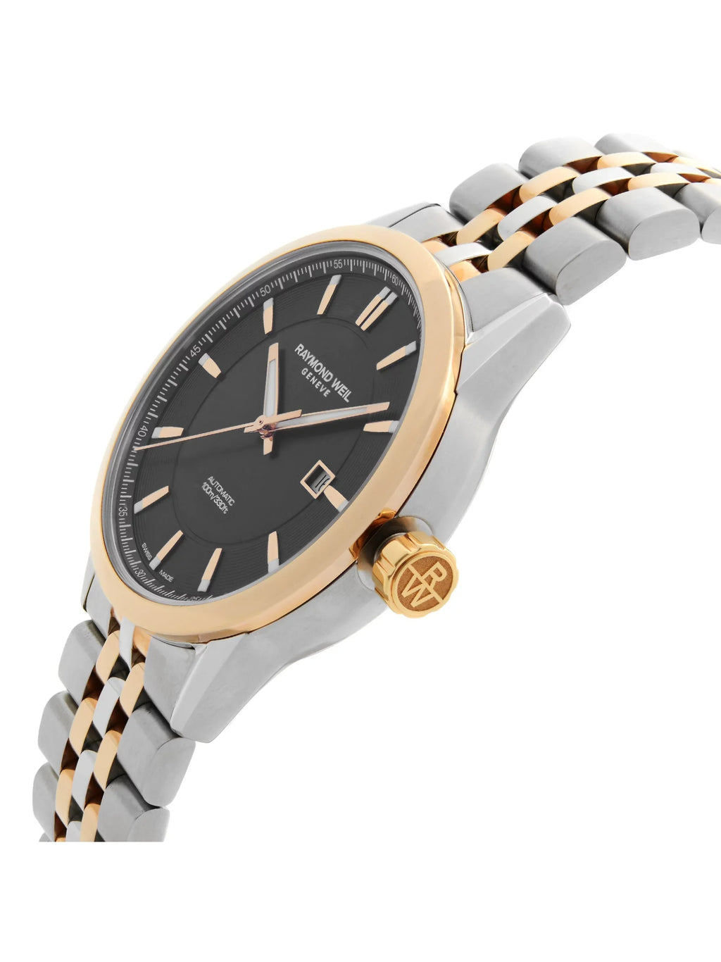 Raymond Automatic Mens Dial Steel Freelancer Weil Black Watch 2731-SP5-20001