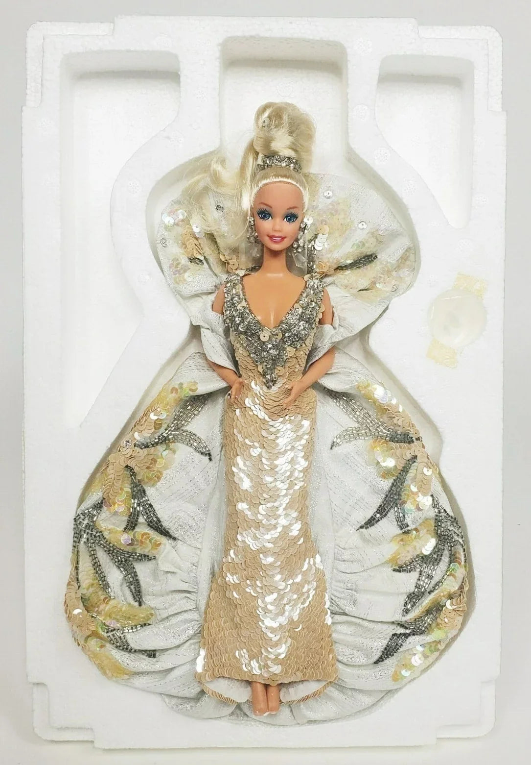Mackie Barbie 1991 Platinum Mattel Timeless 2703 Bob MIB Treasures