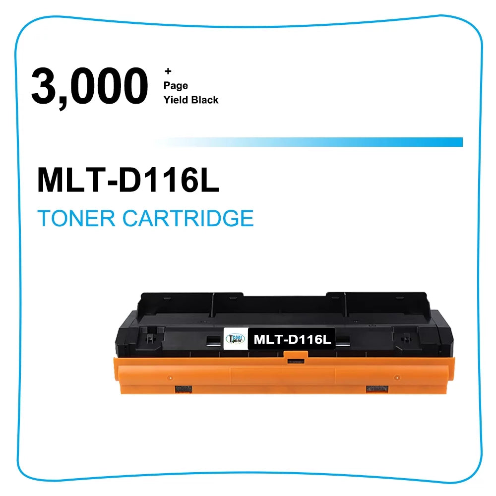 Compatible Cool SL-M2625D D116L MLT-D116L for SL-M2825DW 116L Samsung Pack) SL-M2835DW Toner Toner MLTD116L (Black, 6