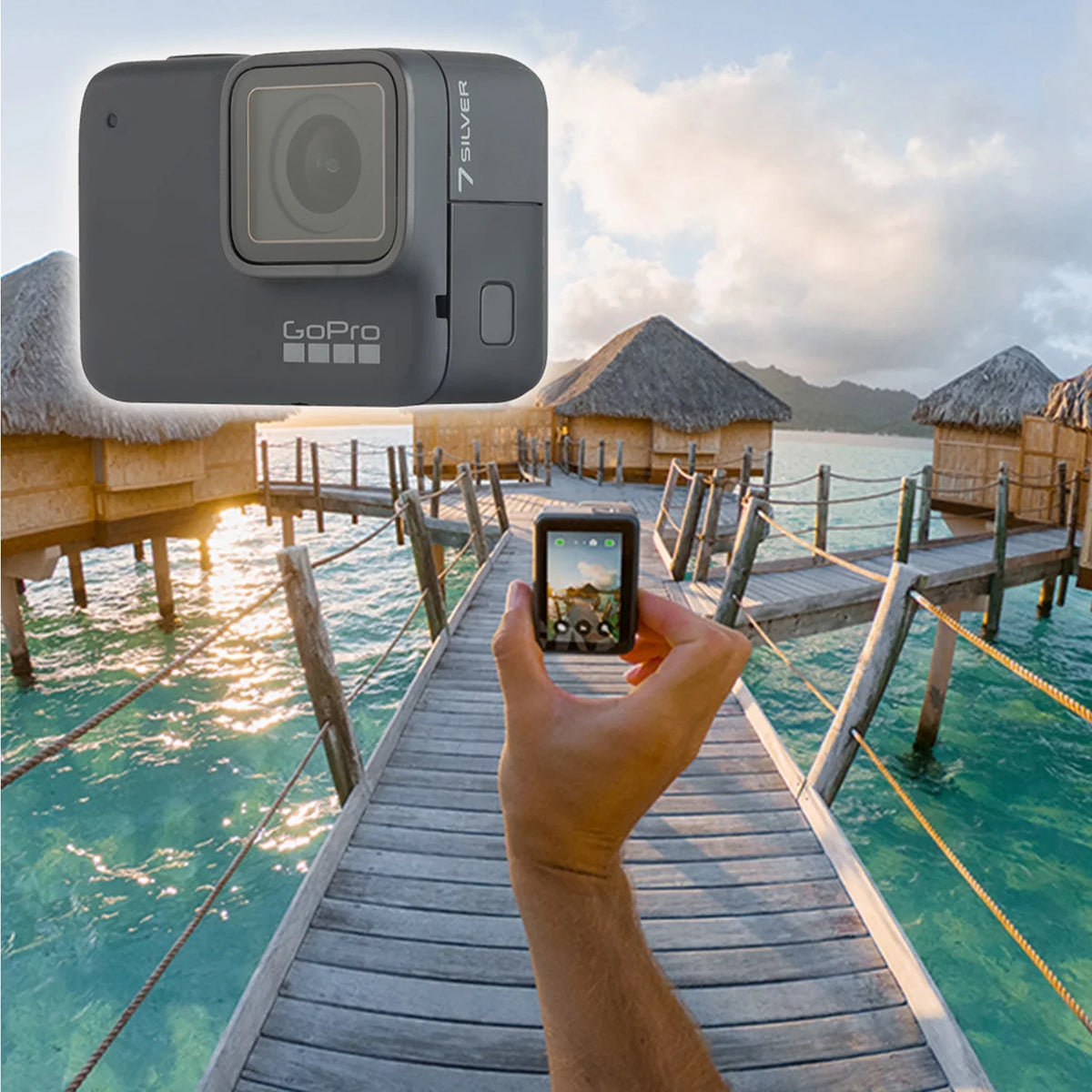 12MP Action Housing Waterproof Camera Restored HERO7 Silver With ECommerce (Refurbished) Screen Super Dive Suit HD Photos Camcorder Touch Case Digital Packaging GoPro Video 4K +