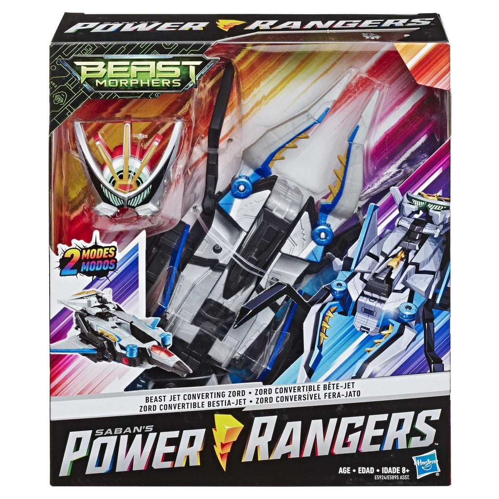 Figure Beast Action Jet Beast Converting Zord Rangers Power Morphers