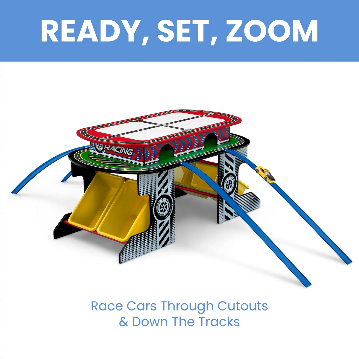 Activity for Track and Delta Children Kids Table Play Toy Race