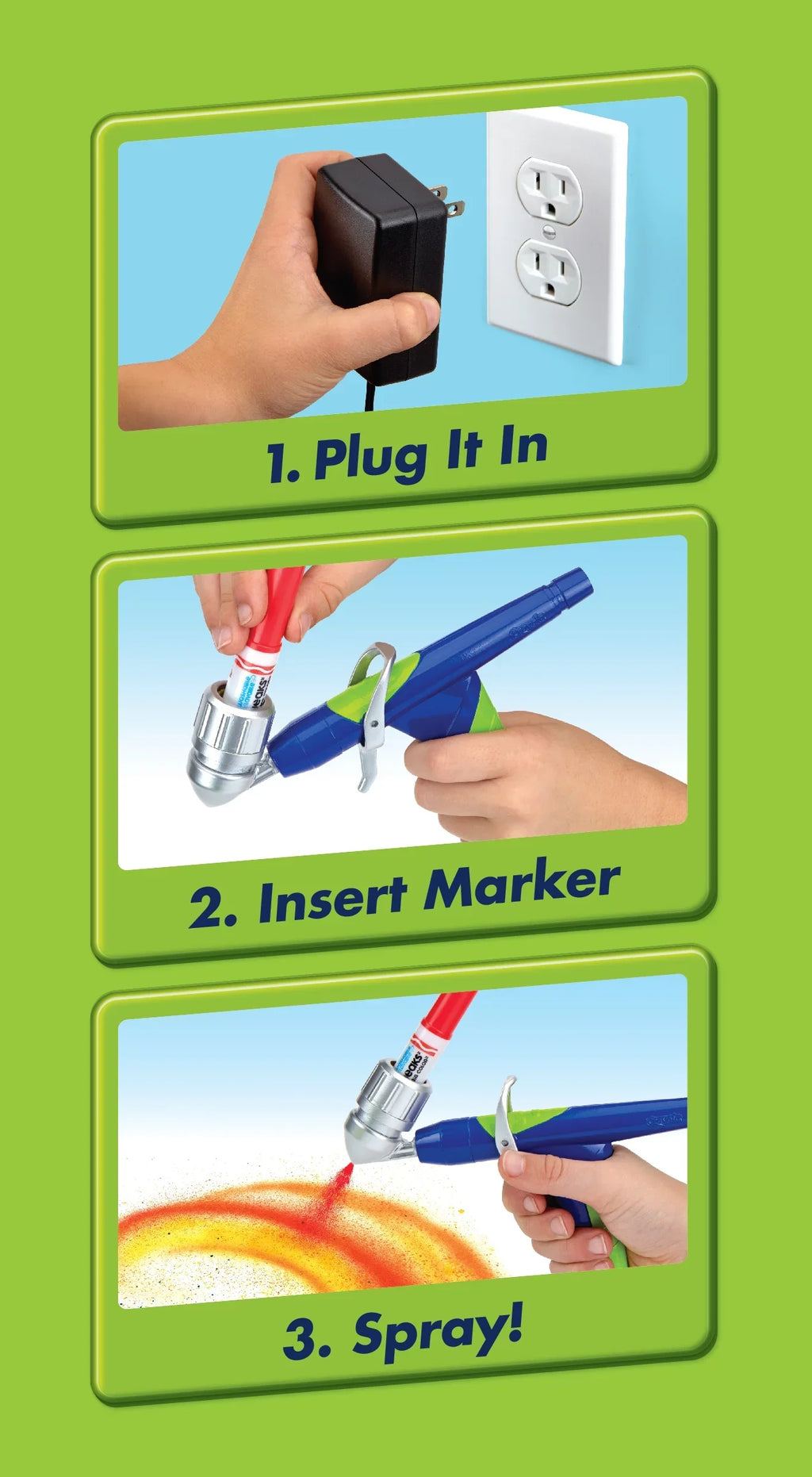 Marker Air Sprayer Crayola