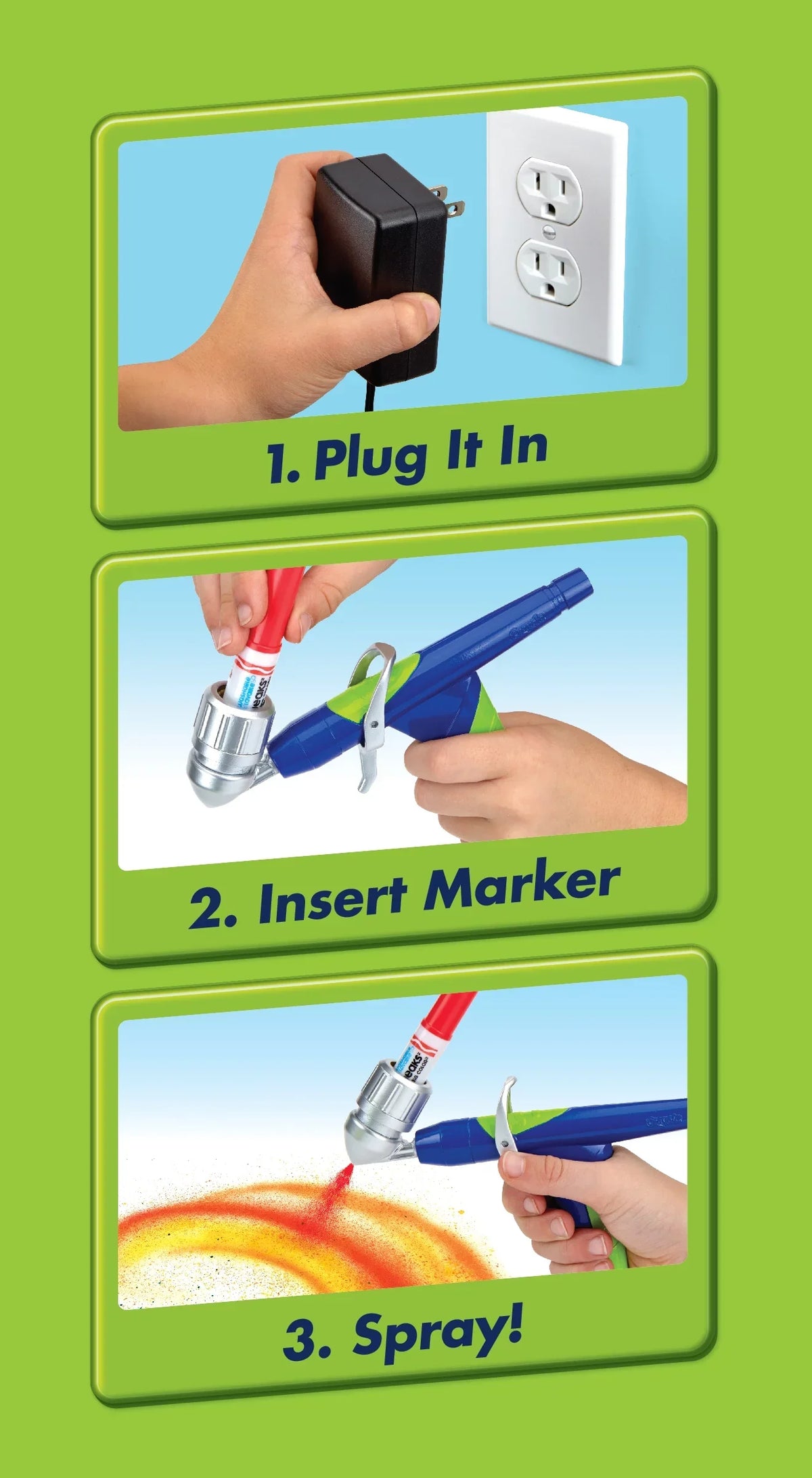 Marker Air Sprayer Crayola