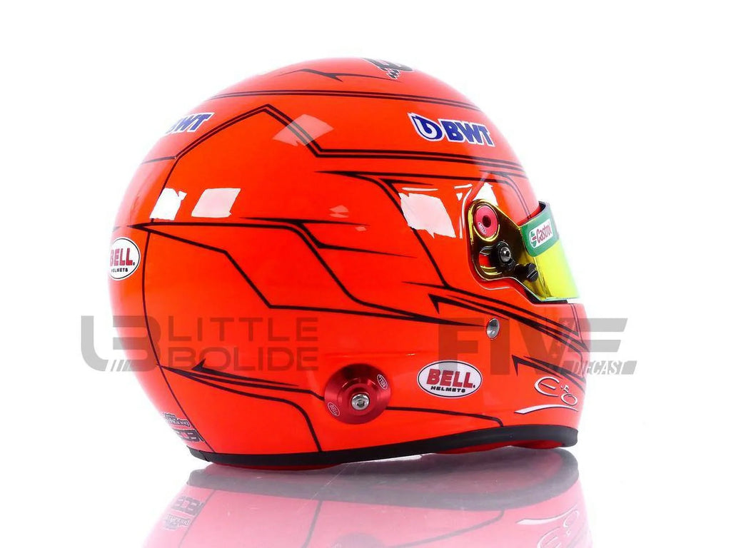 Ocon Esteban - HELMET Alpine - 2023 1/2 MINI CASQUE