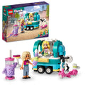 41733, Plus with LEGO Friends Shop Boys for Pretend Vehicle Fun Tea Ages Mini-Dolls Set Mobile Bubble Toy Play Girls 6 and and Scooter