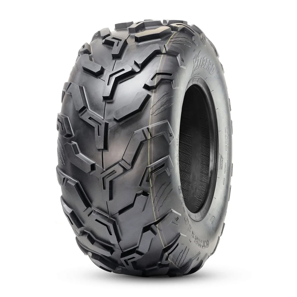 Sand Tires 4 Road 25x10-12 25x8-12 6PR off HALBERD & Tire Terrain All Rear ATV/UTV of Set Trail Front