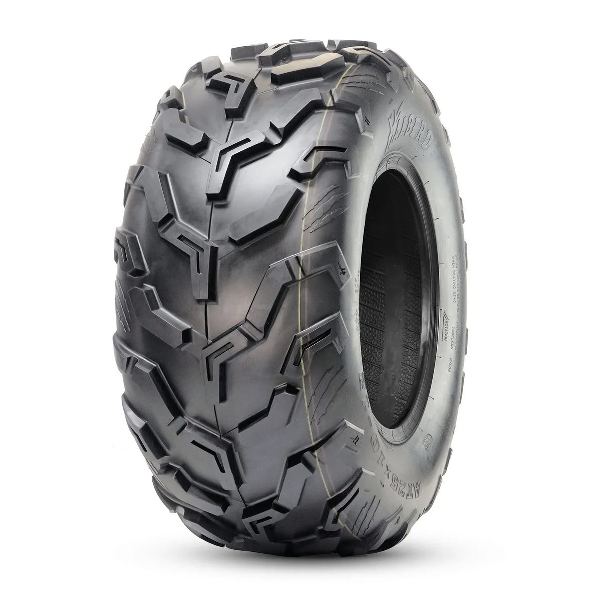 Sand Tires 4 Road 25x10-12 25x8-12 6PR off HALBERD & Tire Terrain All Rear ATV/UTV of Set Trail Front