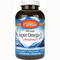 Norwegian Omega-3 Super mg. Oil Fish - Carlson 300 Softgels Concentrate Labs - Gems 1000
