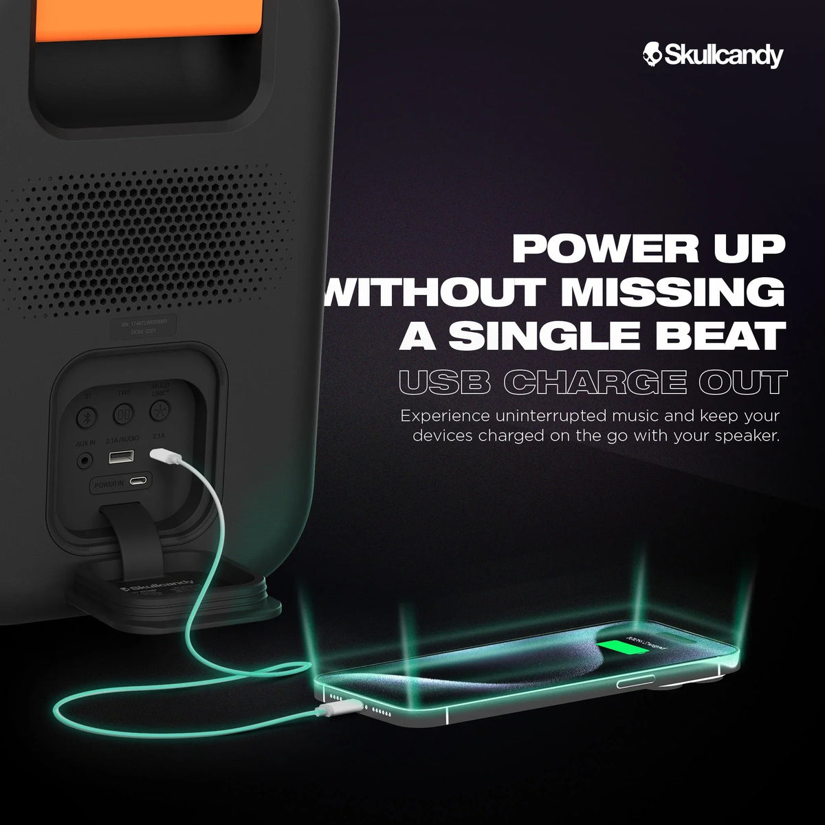 Speaker Stomp Black Party Xt, Skullcandy