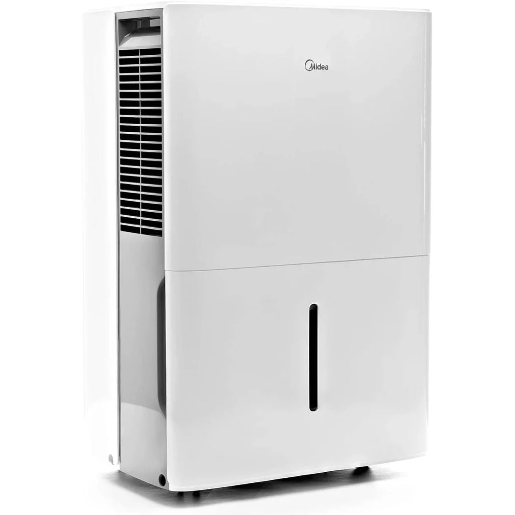 EnergyStar (Refurbished) Wet Dehumidifier Smart with Rooms Pump 50 Pint Restored Midea for