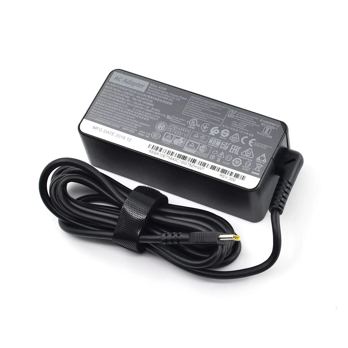 '- Chromebook ADLX45UDCK2A 100e Gen Laptop AST Charger 45W USB-C for Lenovo 2nd 82CE