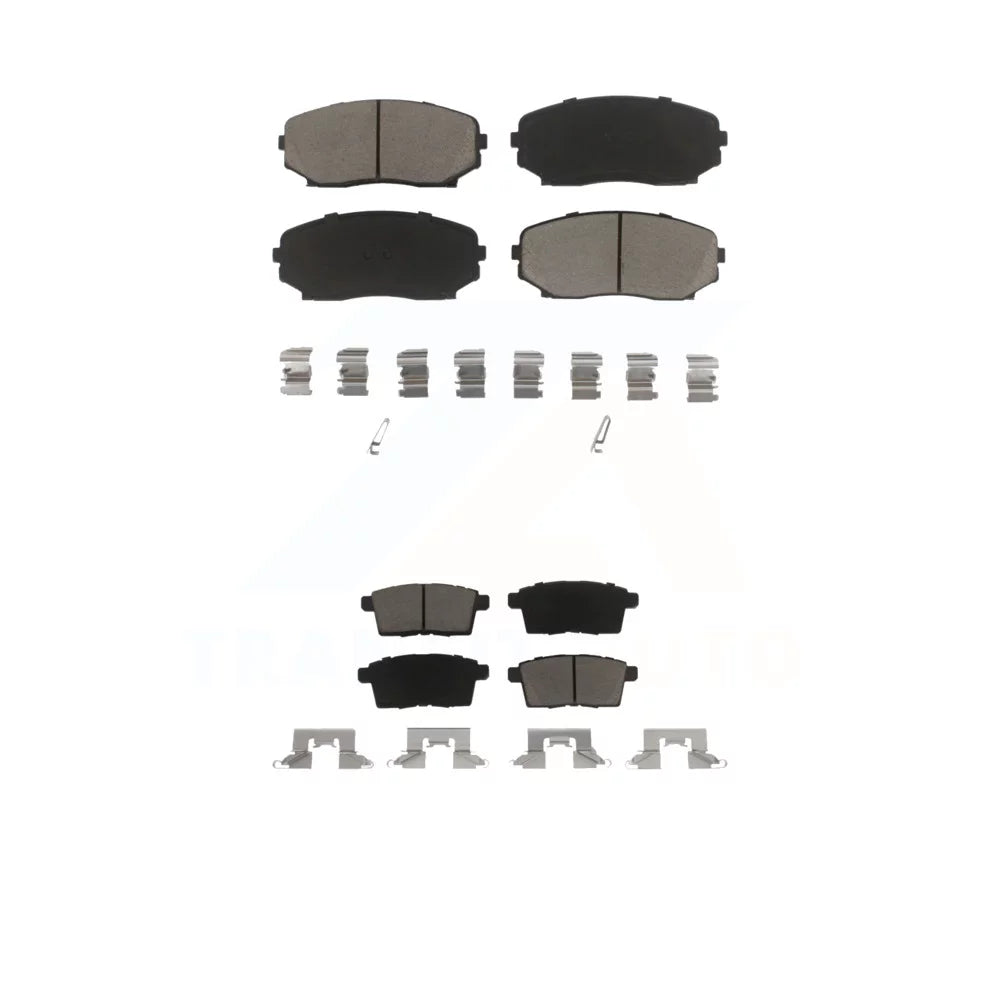 Edge For Brake Kit Mazda Ceramic Pads Ford Rear MKX Lincoln Front KCX-100191 CX-7 CX-9