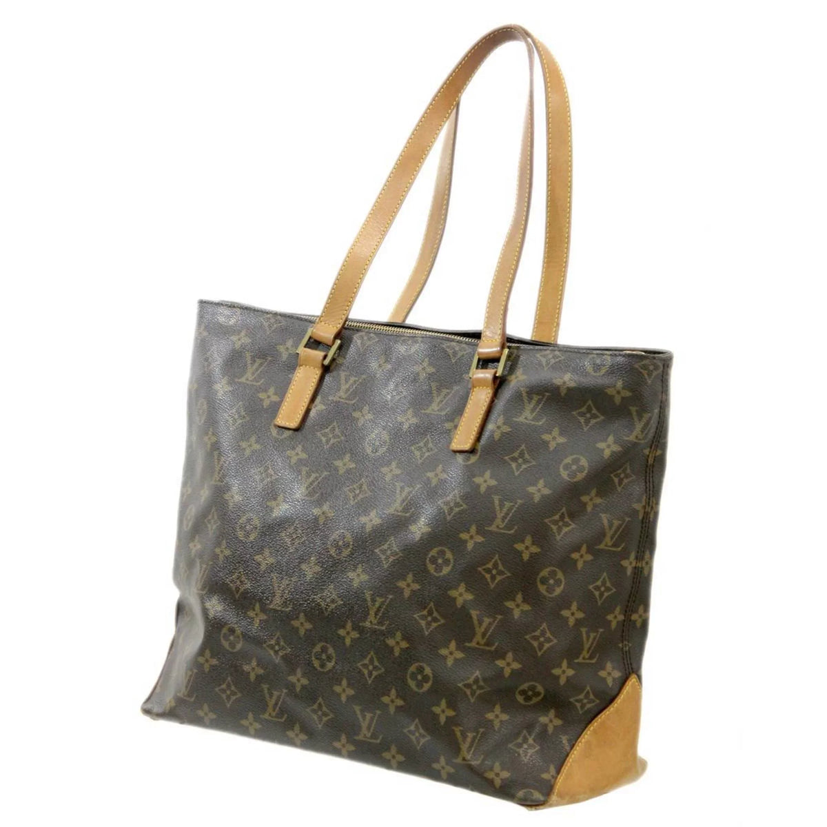 M51151 Handbag VUITTON Tote Pre-Owned Monogram (Good) Louis LOU Bag Meso Vuitton Hippo