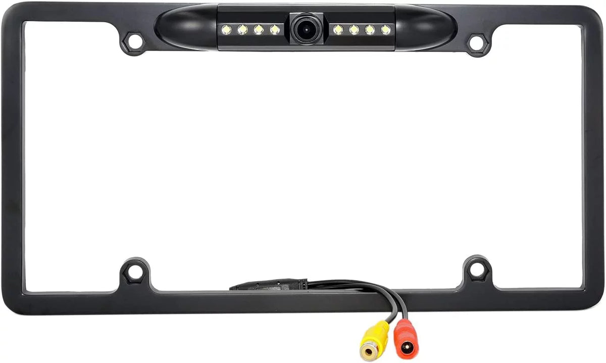 License DNX693S DNX-693S Black Backup Camera Plate for Rearview Waterproof Kenwood