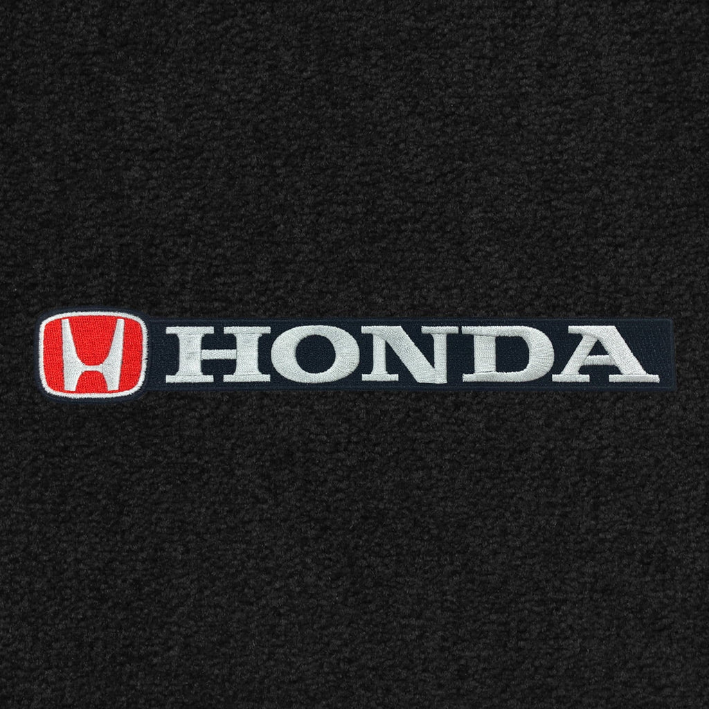Black Custom Accord for Floor 2018-On Mats Lloyd Mats Fit LogoMat Honda Trunk