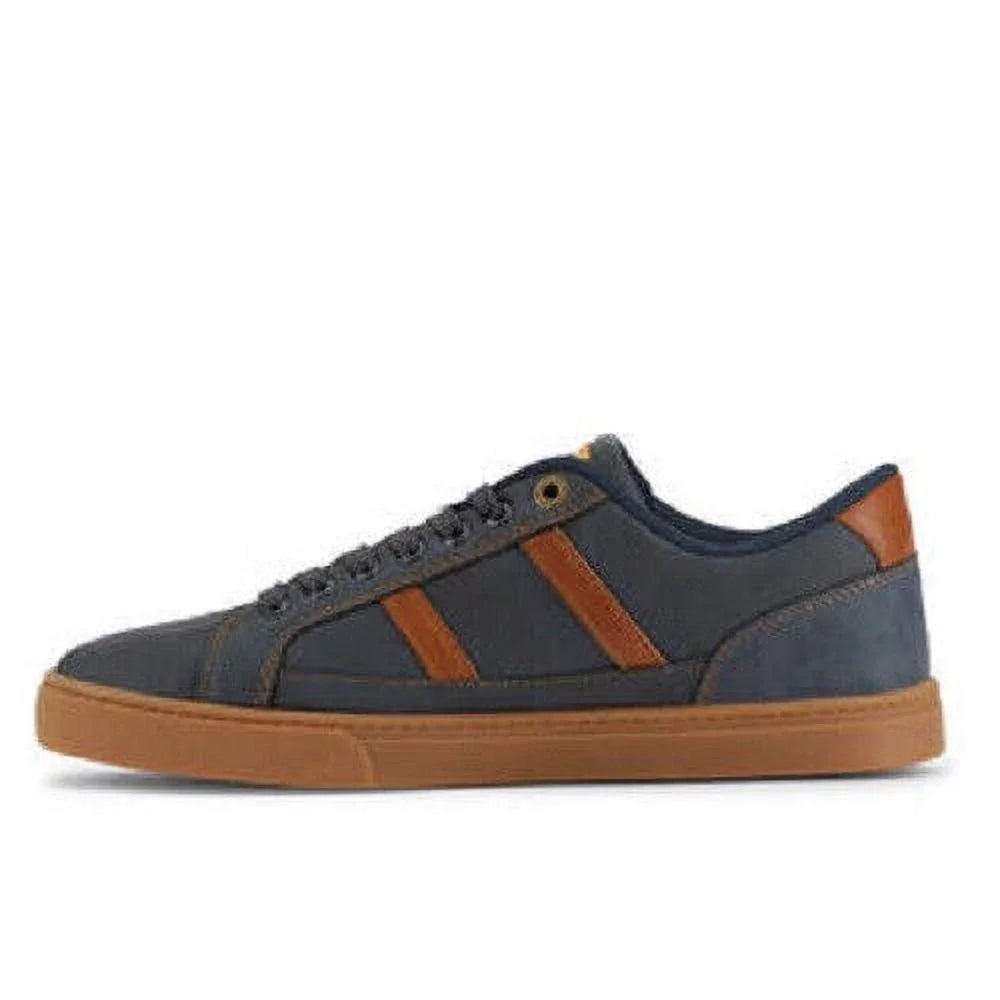 SNEAKERS 9.5 FAIRWAY LACE-UP SHOES LEVIS FM NEW MEN LOW SIZE NAVY/GUM SPORTS