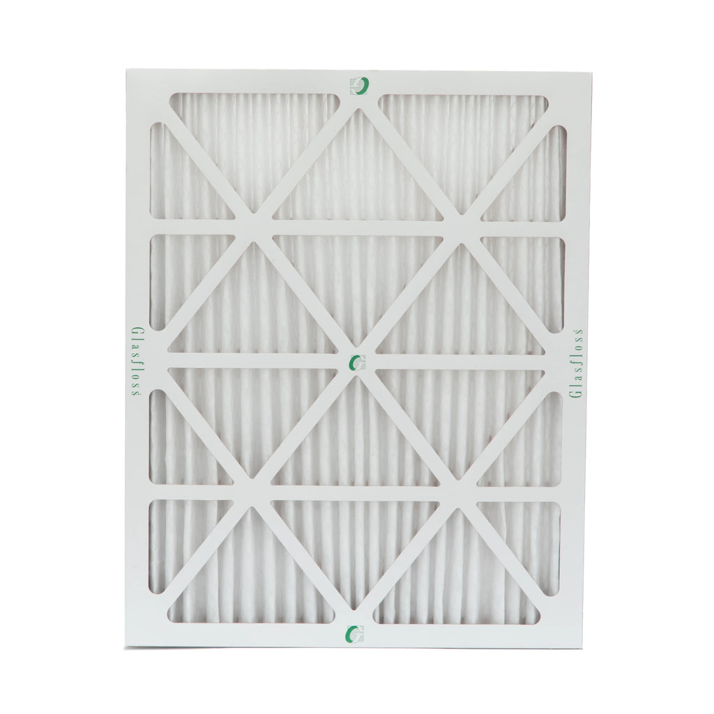 of Air Filters Actual 18x20x2 3 MERV Pleated 2" Size: Pack by 10 x 17-1/2 x 19-1/2 1-3/4 Inch Glasfloss.