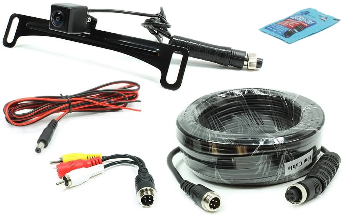Camera CMOS Harness Color With Plate-mount 10-meter Rostra License 2508181-HD-10M