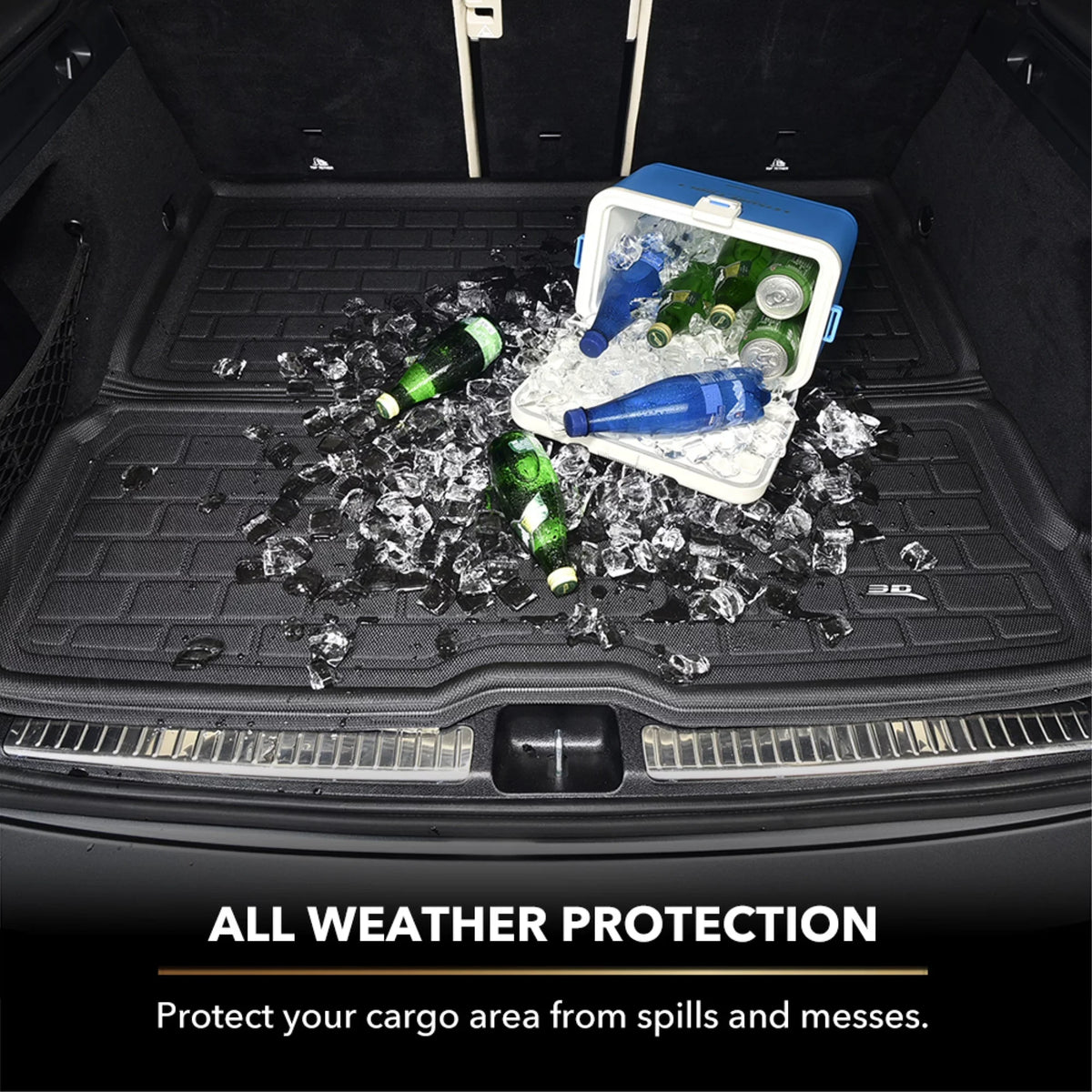 Liner 2017-2022 3D (BLACK) KAGU CR-V MAXpider with - Liner compatible Cargo HONDA Cargo