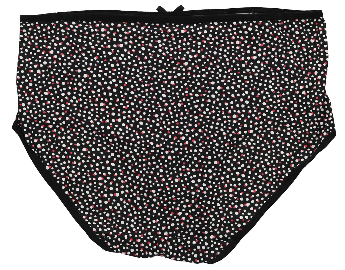 High Delta Florals) Sexy Women's Intimates Plus Rise Brief Pink Black Size Panties Classic Burke (5Pr) Hot (X-Large,