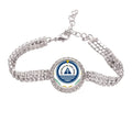 Bracelet Emblem Cape National Anklet Verde Country Jewelry Chain Diamond Tennis
