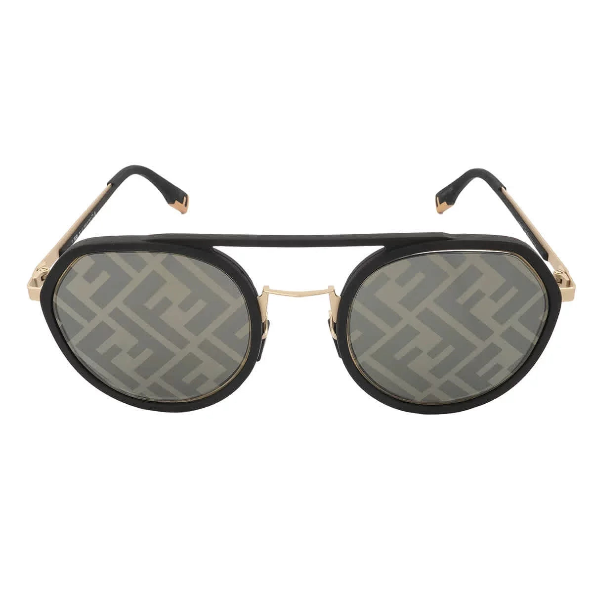 Fendi Pilot 51 02C Pattern FE40040U Men's Sunglasses
