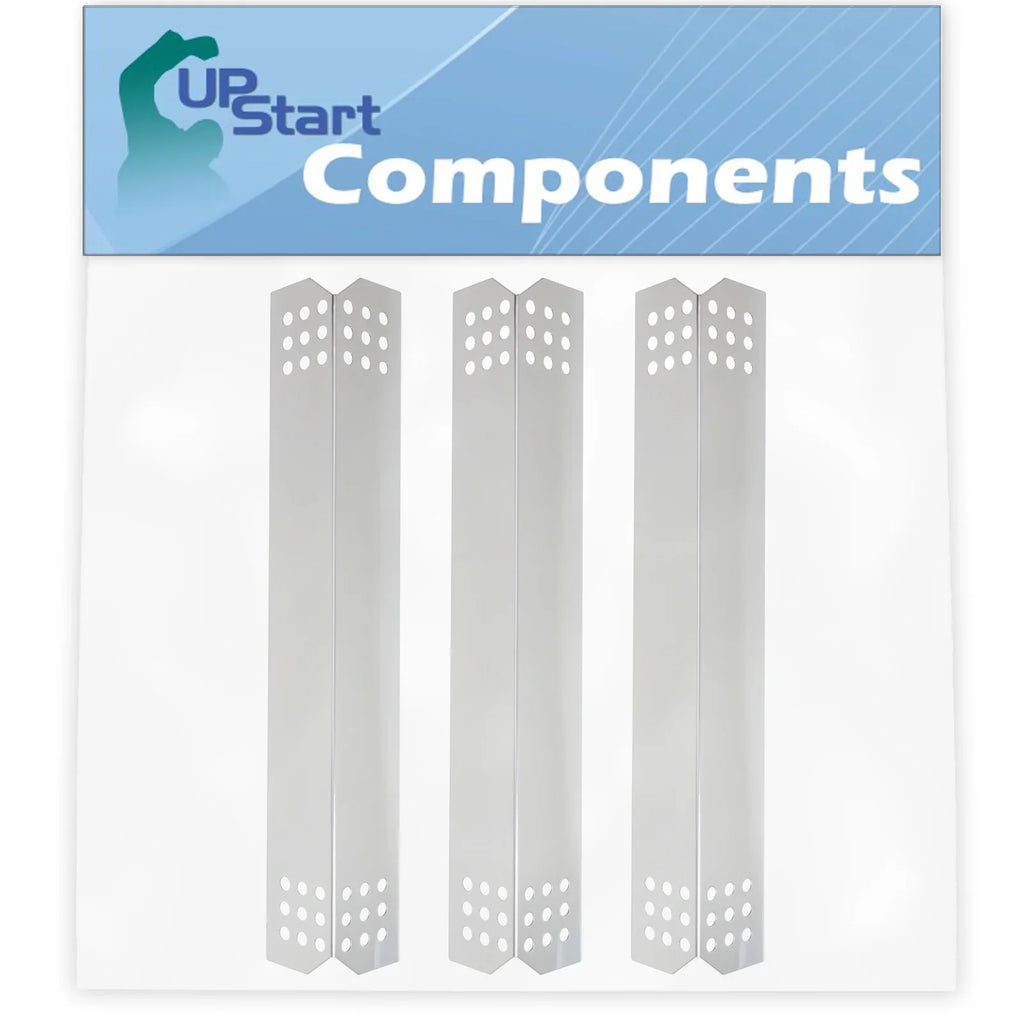 1/8" - Bar, 720-0733 Shield Stainless Burner Old Bar, - Barbeque Compatible Kitchenaid Flavorizer Vaporizer Plate 3-Pack for Grill Tent Parts Tamer, Flame Replacement Heat BBQ Steel 16 Cover