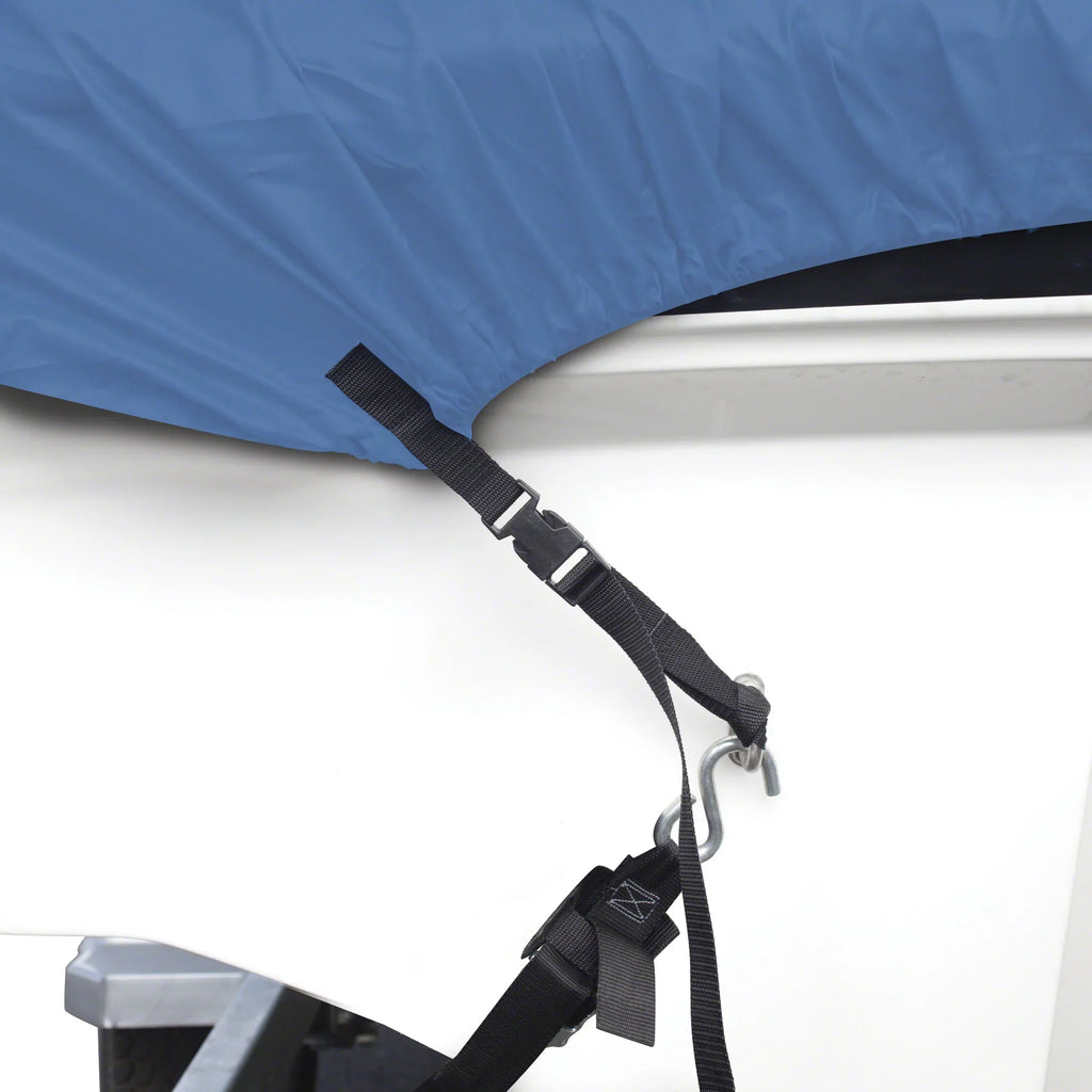 with Fabric, Boats Classic B 16' Accessories Boat Fade-Resistant Trailerable - Cover Polyester W, Boat Cover, 90" All Fits x Stellex™ Seasons L 14' Model