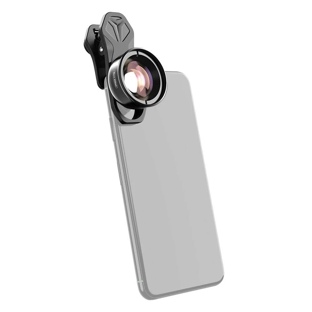 Aluminum External Shooting Lens Accessory Optical HD Distance Cellphone Multi-Layer 40MM-70MM Coated Macro Camera Detachable Clip Lens 4K Alloy