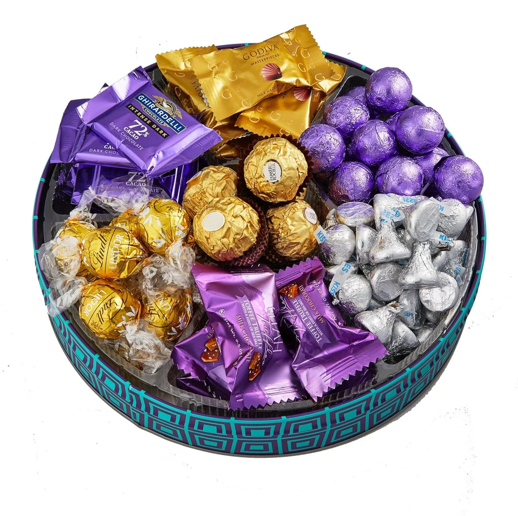 Brand Chocolate Chocolate for Gourmet | Godiva Luxury Christmas Occasion™️ Men, Hershey Includes Chocolate, Kisses, On Ghir Box By Women Assorted | Tin- Gift Variety | Pack Chocolate Gift Gifts Basket