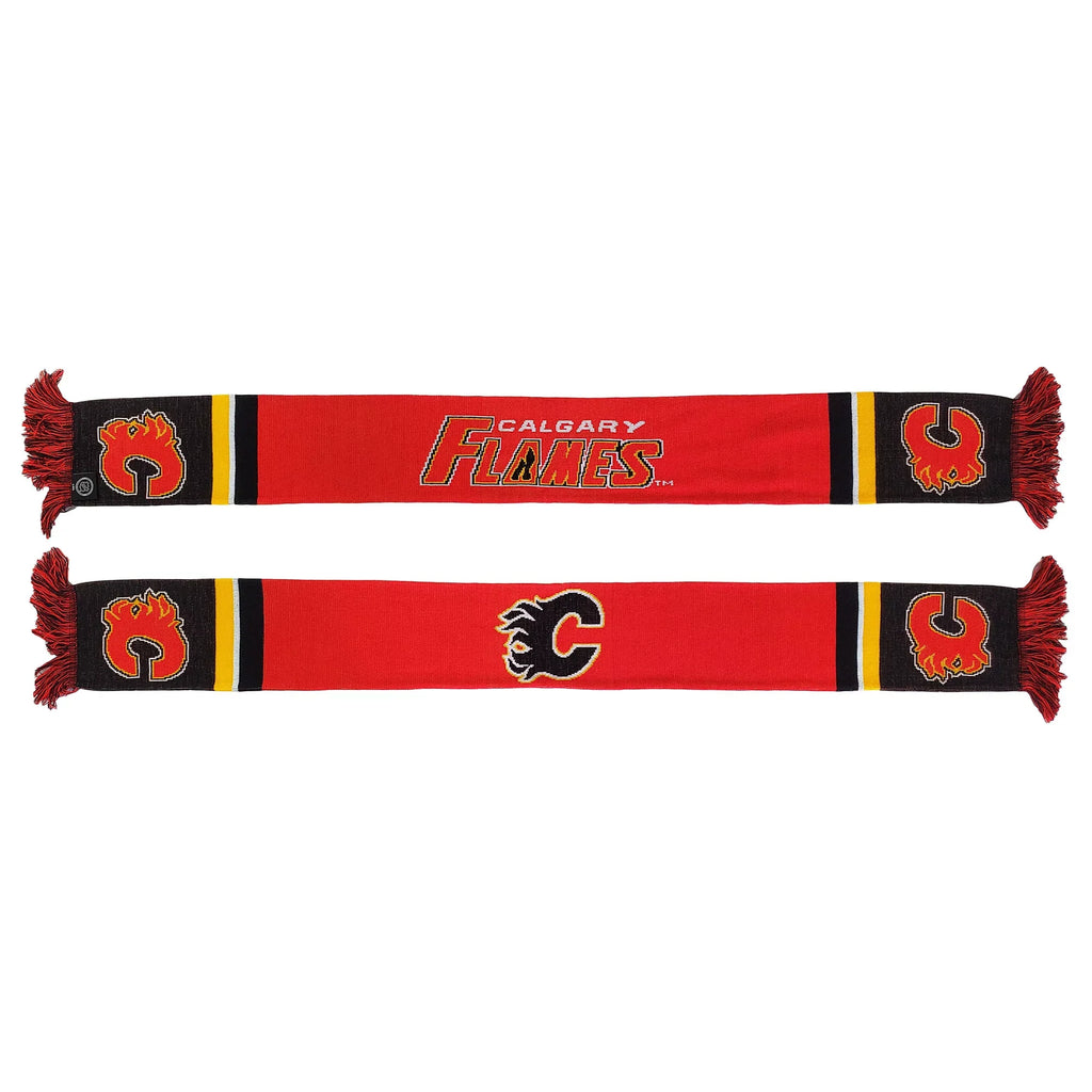 Flames Calgary Scarf Red Home Jersey