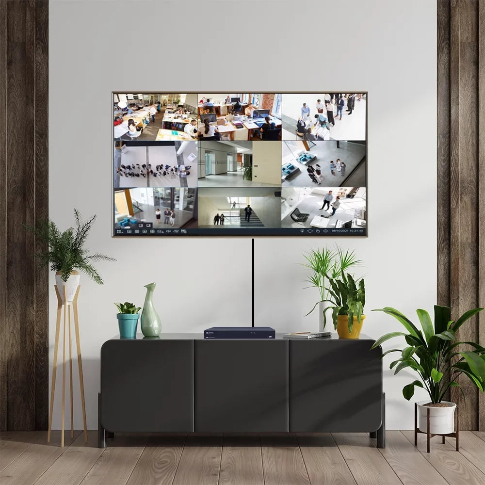 recorder IP Camius DVR analog with 3TB, Drive Hybrid cameras Channel 8 CCTV for DVR security DVR) 4 Hard (only 8 and 4K