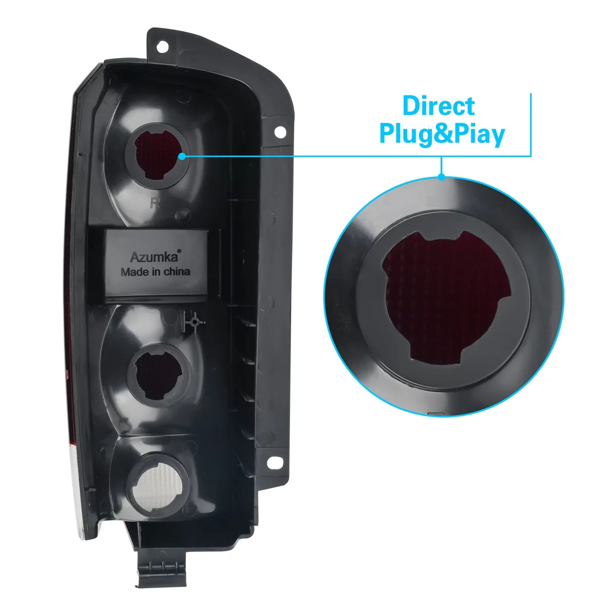Tail 1997-2001 Jeep 97-01 Lights Set(Left Right)Compatible Lamps with Cherokee XJ Fits Rear Lens XJ + Smoke for Tail Red/black