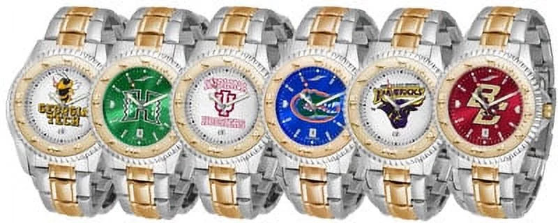 Pitt White Two-Tone Competitor Watch Panthers