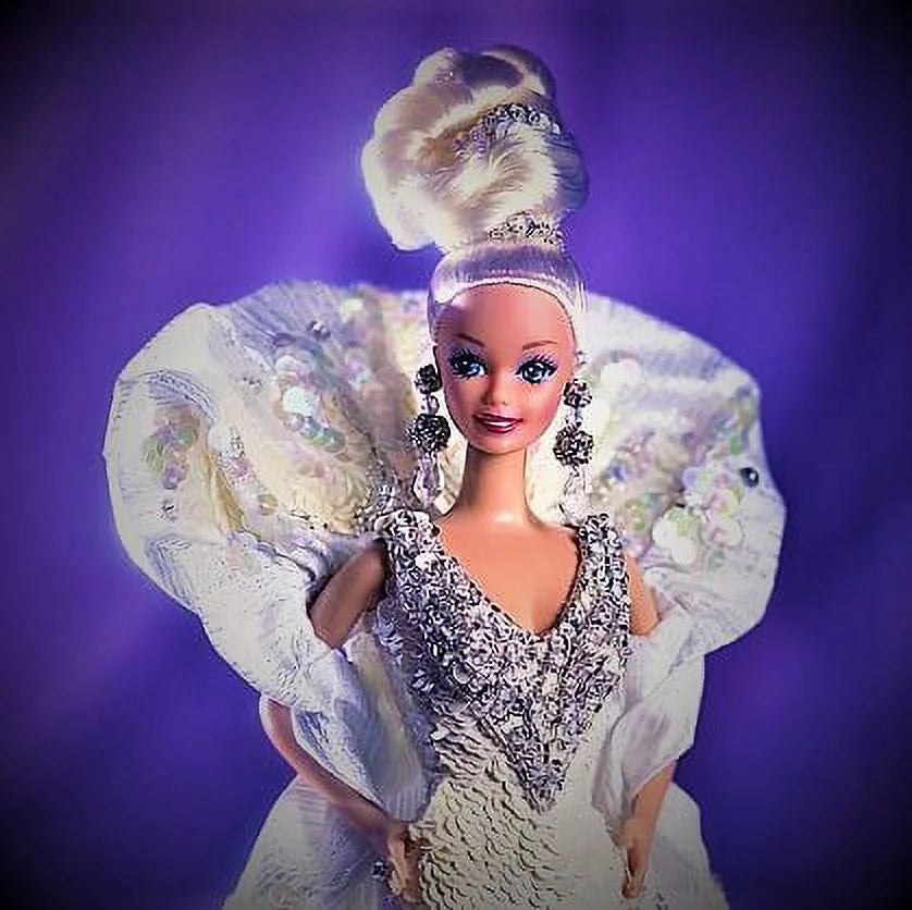 Mackie Barbie 1991 Platinum Mattel Timeless 2703 Bob MIB Treasures