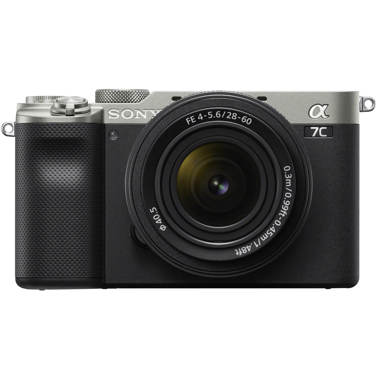 Accessories Body 2x with Wireless Battery + F4-5.6 Deco Vlogger + 28-60mm Bag + Gear Shooting Grip Remote a7C w. Full Bundle Kit GP-VPT2BT Camera ILCE7CL/S & ACCVC1: Frame Mirrorless Sony Silver Lens