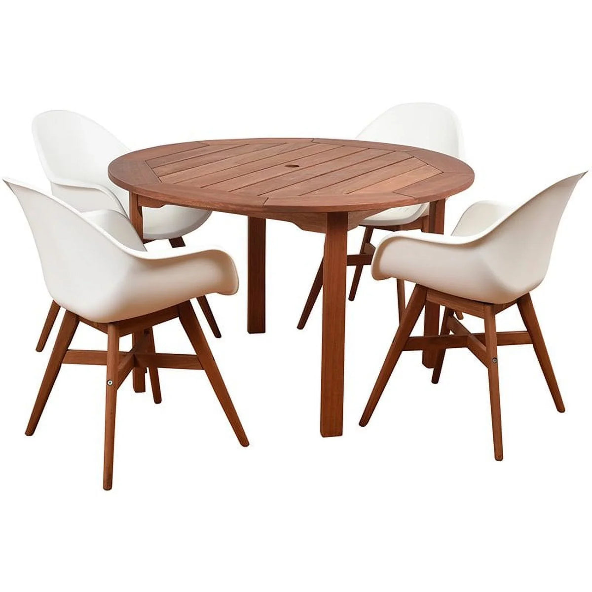 Set 5 Amazonia Piece International Patio Dining Deluxe Home Charlotte