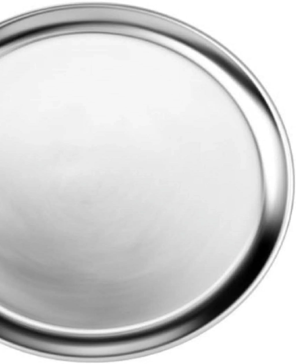 Pizzeria Pizza Pan Round Home TrueCraftware- Pizza Tray of Tray Tray 19” Pan Kitchen for Wide Set Tray Pizza Rim- 3 Restaurants Baking Baking Bakeware & Round Aluminum