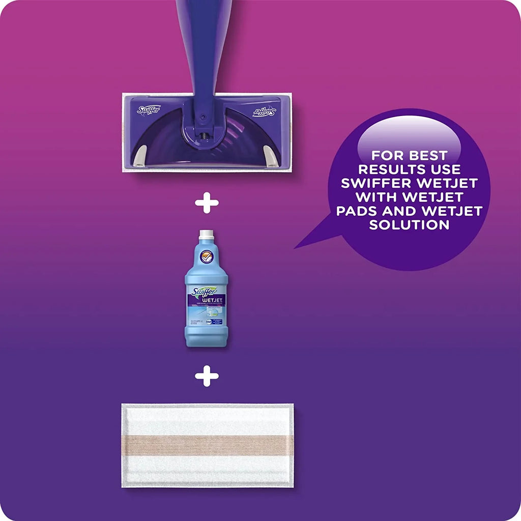 42.2 Comfort, Wet & (Pack Ounce Cleaner Refill, Floor Solution Vanilla 4) Fluid Lavender Swiffer of Jet