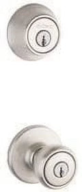 Cylinder K6 Tylo Combo Pack, Kwikset Deadbolt Entry Nickel Kwikset 15 Satin and by CP Knob 690T Single