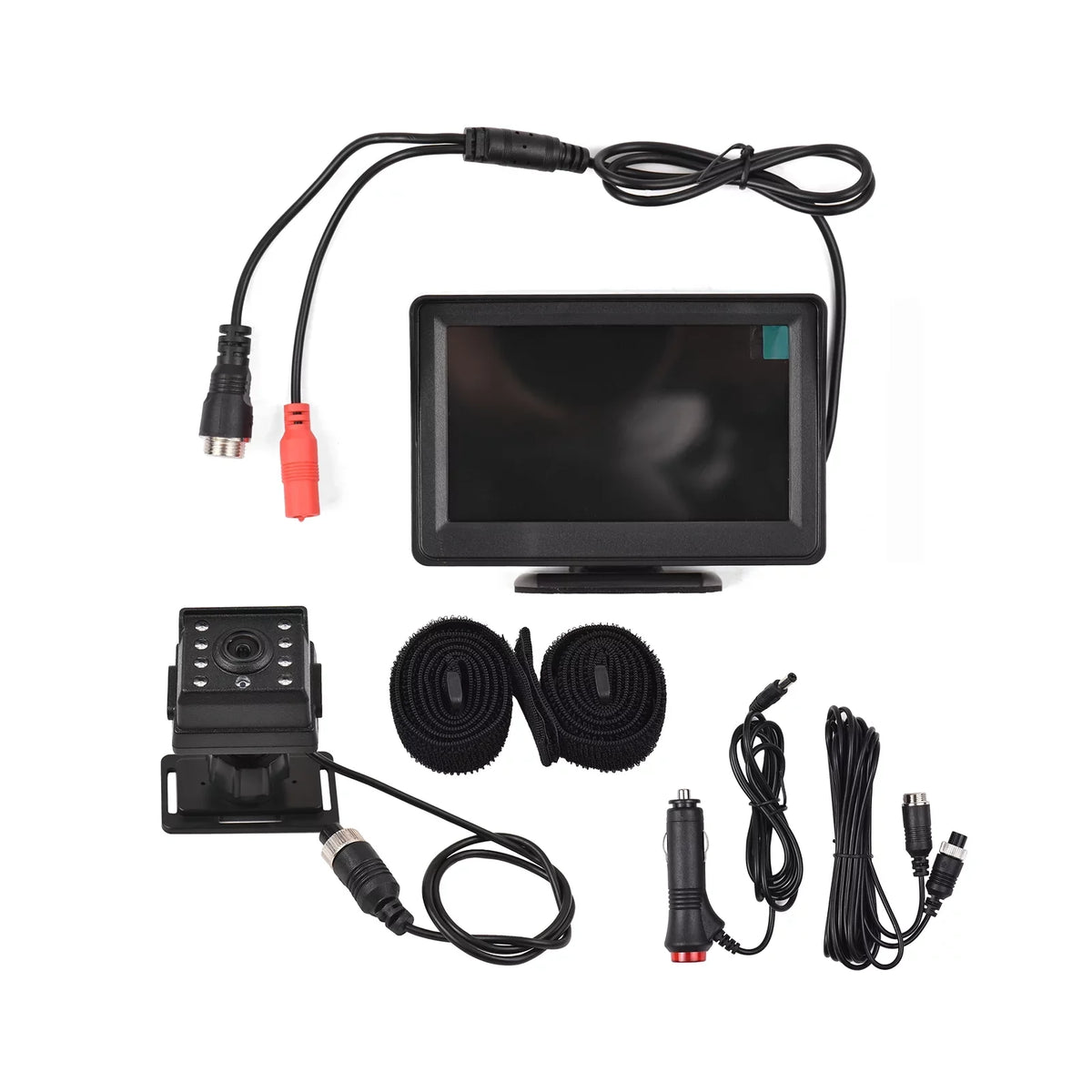 for Monitor Car View Vision Easy Camera Night Baby Mirror Seat 4.3 Rear Inch Installation 720P moobody Seat Mirror Monitor Display Baby 150° Facing Wide Camera Car Baby Car