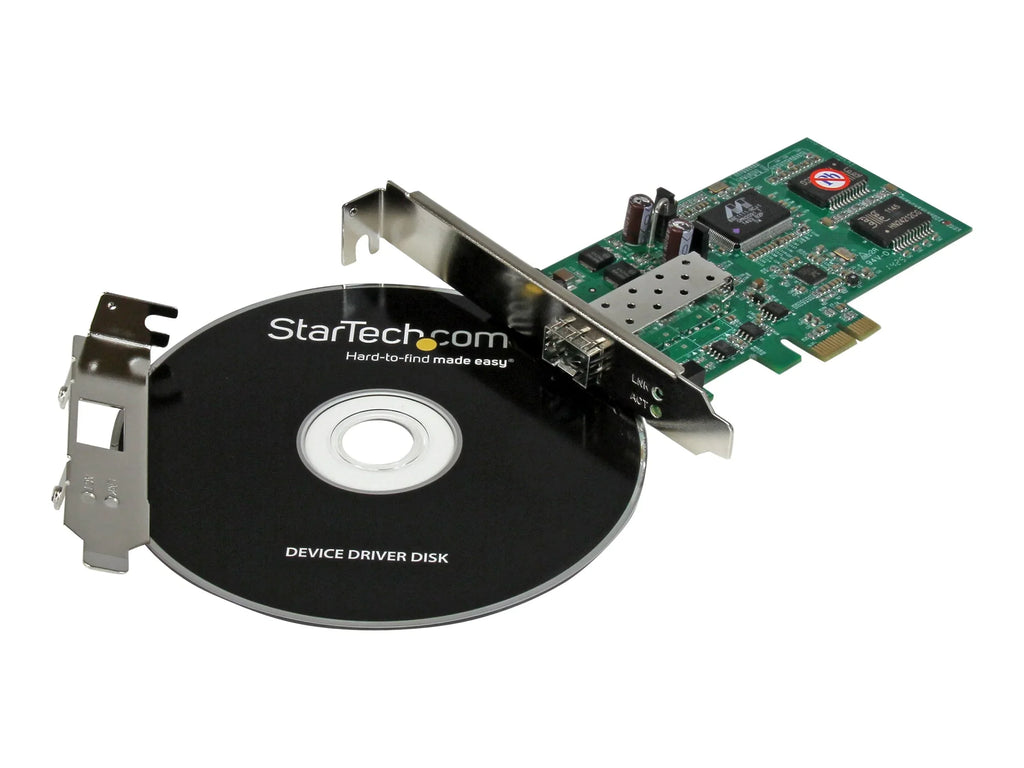 SFP Express Network - PCIe w/ StarTech.com NIC PCI Adapter Network Gigabit Open Ethernet SFP Card Fiber Card