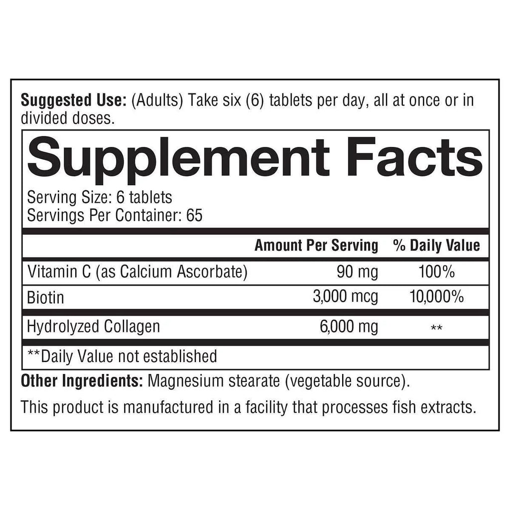 5Pack 2 Tablets 3, Collagen kg2sgk23 youtheory ) Advanced Formula (390 and 1,