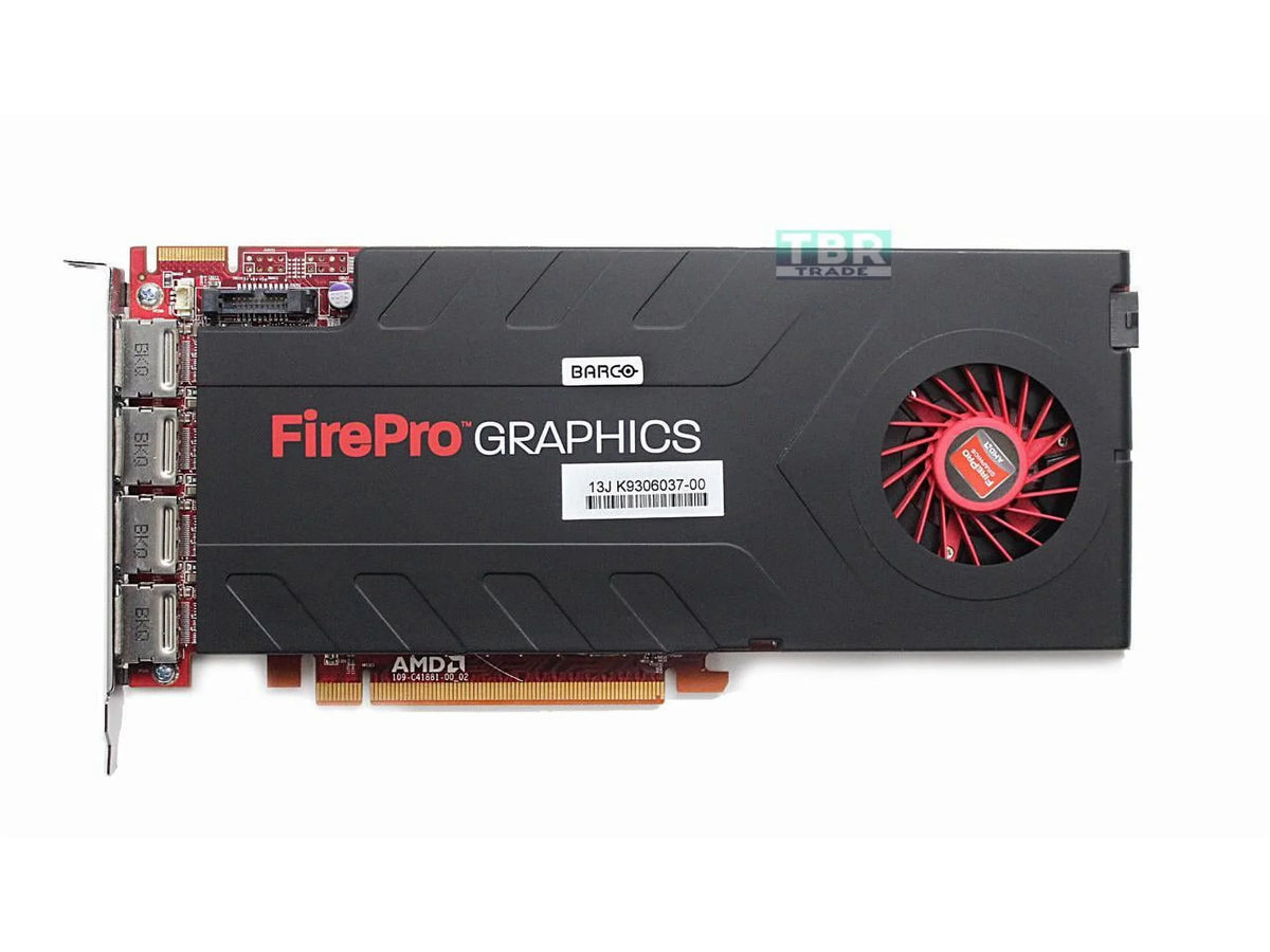 PCIe MXRT-7500 Card 4GB Barco Graphic 4-Head