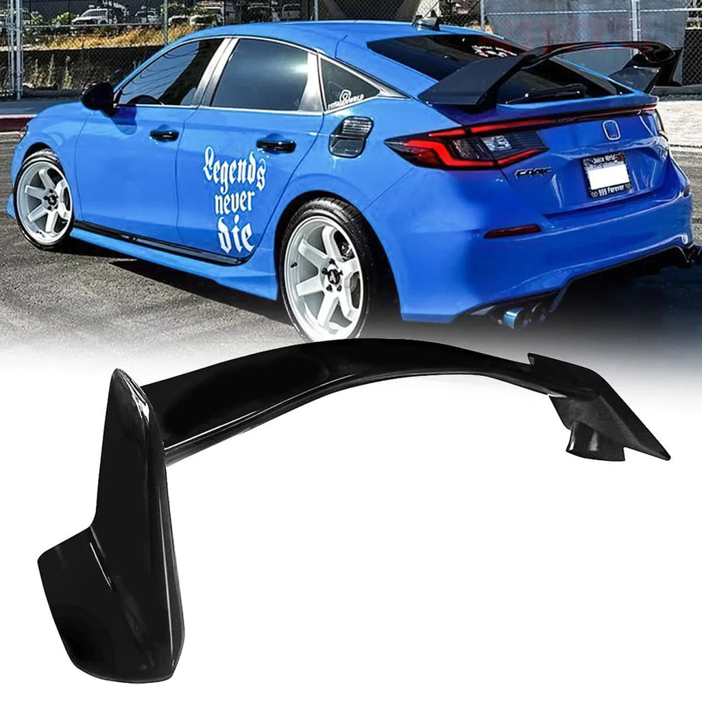 Rear Wing Spoiler NINTE Trunk Hatchback 2022-2024 Tail Honda Civic 11th for Spoiler