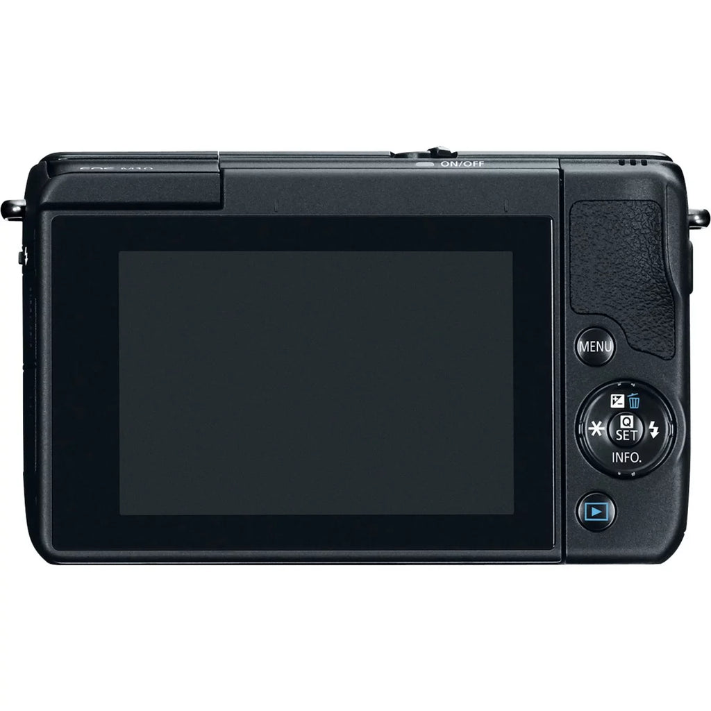 Megapixel Canon M10 Camera with Lens, EOS Mirrorless Black 1.77", 18 0.59",